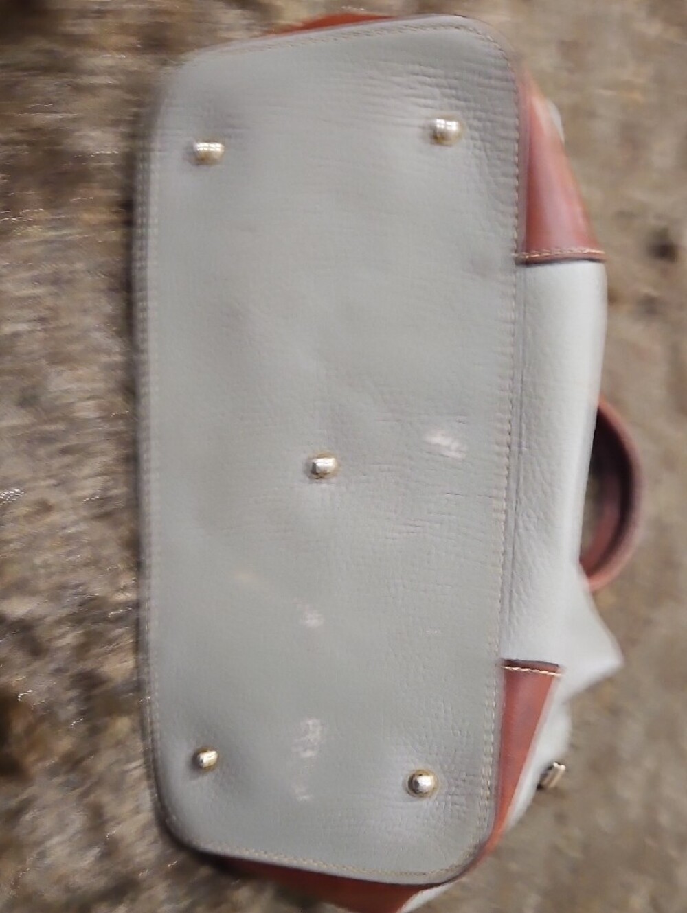 DOONEY& BOURKE Authentic Leather Satchel Handbag.Fair Condition Refer To Picture - Picture 3 of 16